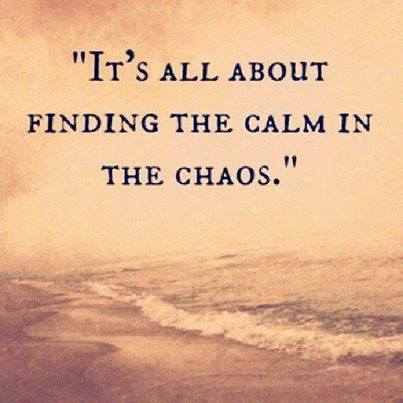 Calm in the Chaos